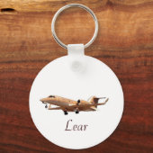 Lear Jet bei LAX CLEAN, Lear Schlüsselanhänger (Vorderseite)