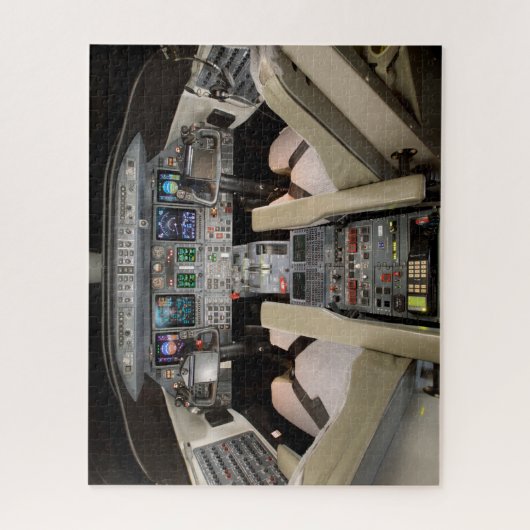 Lear Jet Cockpit Puzzle (Vertikal)