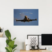Learjet Poster (Heimbüro)