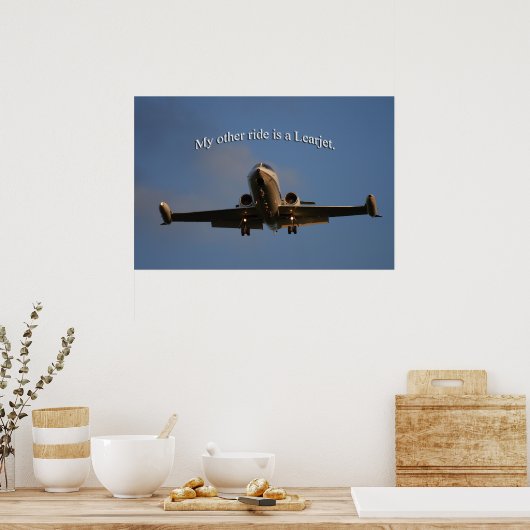 Learjet Poster (Küche)