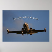 Learjet Poster (Vorne)