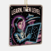 Learn, Then Level Keramikornament (Rechts)