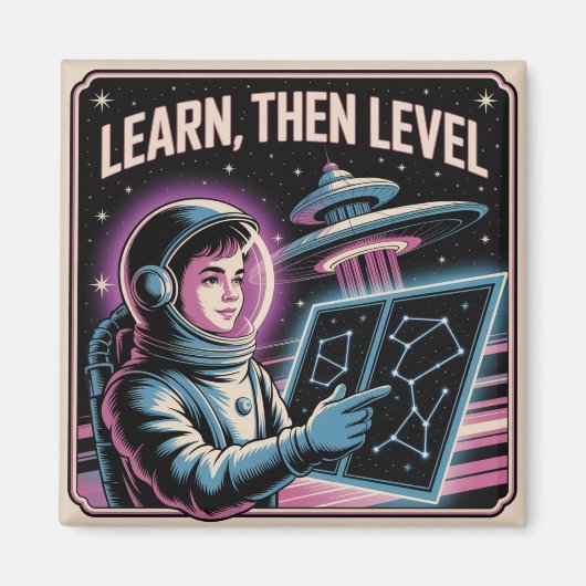 Learn, Then Level Magnet (Vorne)