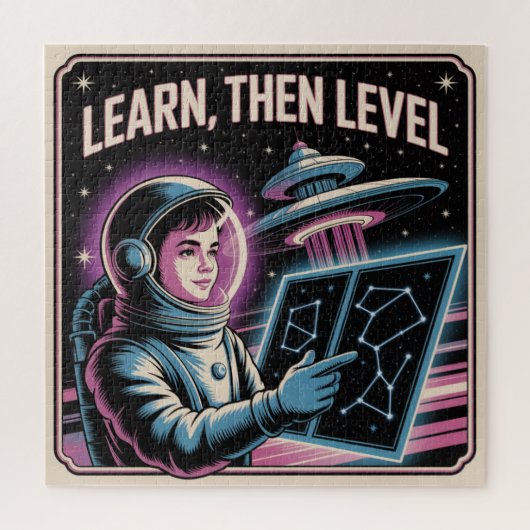 Learn, Then Level Puzzle (Vertikal)