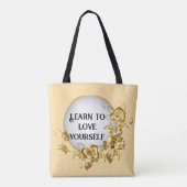 learn to love yourself tasche (Rückseite)