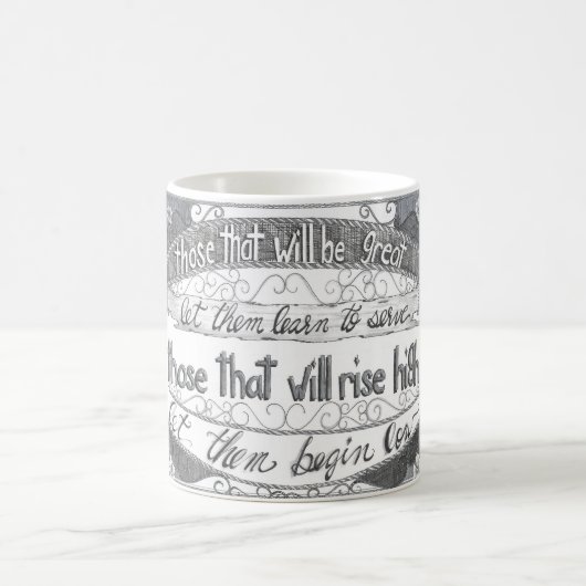 Learn to Serve Kaffeetasse (Mittel)