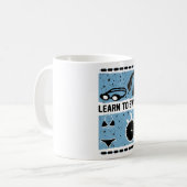 Learn to Swim with This Lovely design Kaffeetasse (Vorderseite Links)