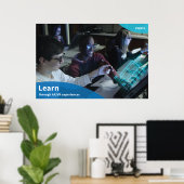 Learn - zSpace Poster, 24" x 36" Poster (Heimbüro)