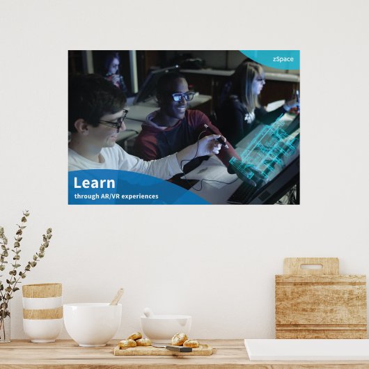 Learn - zSpace Poster, 24" x 36" Poster (Küche)
