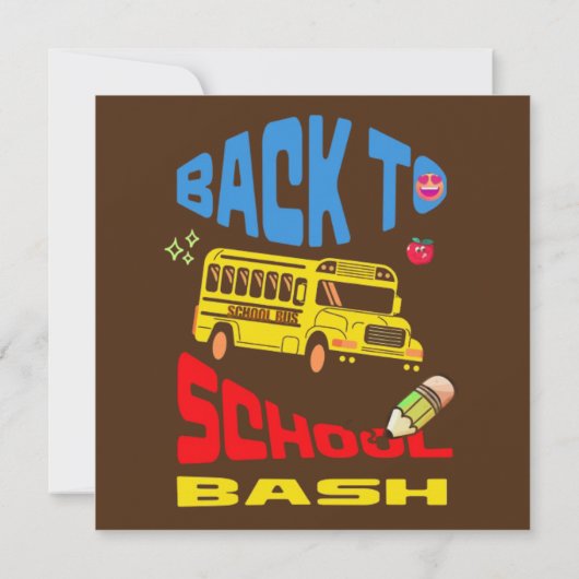 Learning Adventure Awaits, Erster Schultag Einladung (Rückseite)