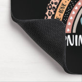 Learning Coach 100. Schultag Lehre Mousepad (Ecke)
