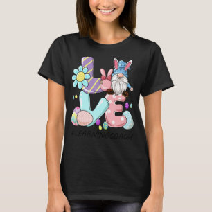 Learning Coach Niedlich Ostern Gnome Frühlingswoch T-Shirt