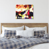 "Learning Disability" - Galerie umhüllte Canvas Leinwanddruck (Insitu (Schlafzimmer))