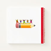Learning is Fun Spiral Notebook Notizblock (Rückseite)