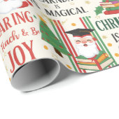 "Learning is Magical" Christmas Geschenkpapier (Rolleneckpunkt)