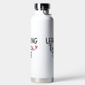 'Learning Takes Time' Teacher Appreciation Gift Trinkflasche (links)