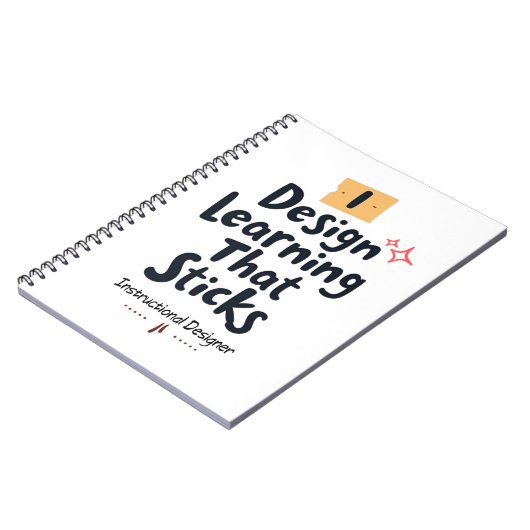 Learning That Sticks – Instructional Designer Notizblock (Linke Seite)