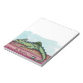 Learning to BE a Dragon Notepad Notizblock (Rotiert)