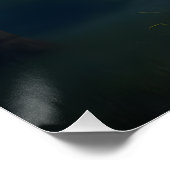 Learning to Climb – Cute Cat Moment Poster (Ecke)