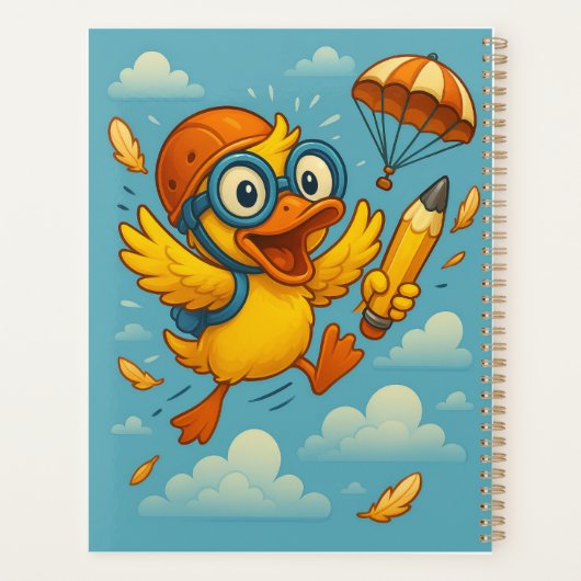 Learning to Fly (Literally!) Academic Planner Planer (Rückseite)