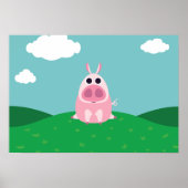 Leary the Pig Poster (Vorne)