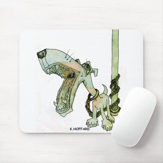 Leashed Mousepad (Mit Mouse)