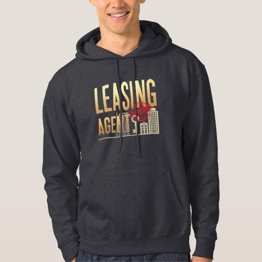 Leasing-Agent - Hoodie (Vorderseite)