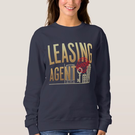 Leasing-Agent - Master of Keys & Deals Sweatshirt (Vorderseite)