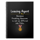 Leasing-Agent Notizblock (Vorderseite)