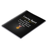 Leasing-Agent Weil total Awesome Notizblock (Linke Seite)