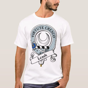 Leask Clan-Abzeichen T-Shirt