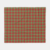 leask Modern Kariert Fleecedecke (Vorderseite (Horizontal))