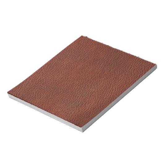 Leather 5.5" x 6" Notepad - 40 Seiten Notizblock (Rotiert)