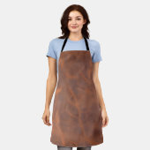 Leather apron schürze (Getragen)