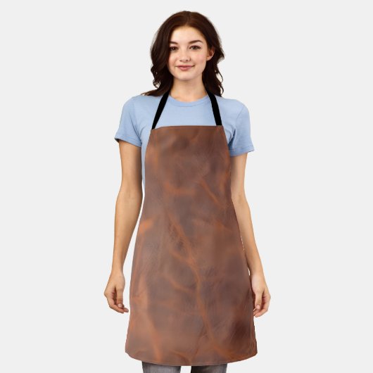 Leather apron schürze (Getragen)