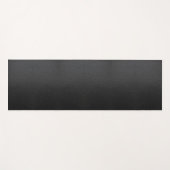 Leather aus schwarzem Imitat Yogamatte (Vorderseite (Horizontal))