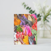 Leather Bags Post Card Postkarte (Stehend Vorderseite)