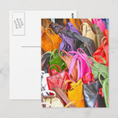 Leather Bags Post Card Postkarte (Vorne/Hinten)
