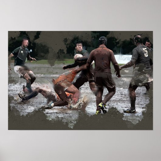 Leather Balls braucht Rugby Poster (Vorne)