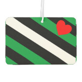 Leather Boi Pride Flag Autolufterfrischer (Rückseite)