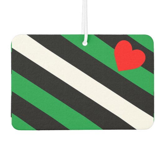 Leather Boi Pride Flag Autolufterfrischer (Vorderseite)