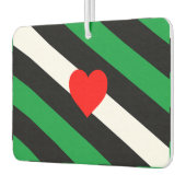 Leather Boi Pride Flag Autolufterfrischer (Links)