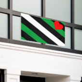 Leather Boi Pride Flag Banner (Äußeres Gebäude)