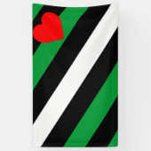 Leather Boi Pride Flag Banner (Vertikal)