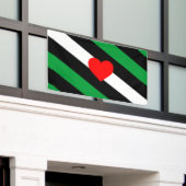 Leather Boi Pride Flag Banner (Äußeres Gebäude)