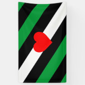 Leather Boi Pride Flag Banner (Vertikal)