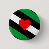 Leather Boi Pride Flag Button (Vorderseite)