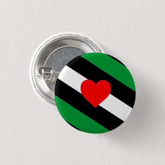 Leather Boi Pride Flag Button (Vorne & Hinten)