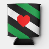 Leather Boi Pride Flag Dosenkühler (Vorderseite)