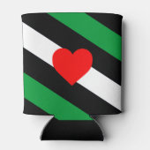 Leather Boi Pride Flag Dosenkühler (Rückseite)